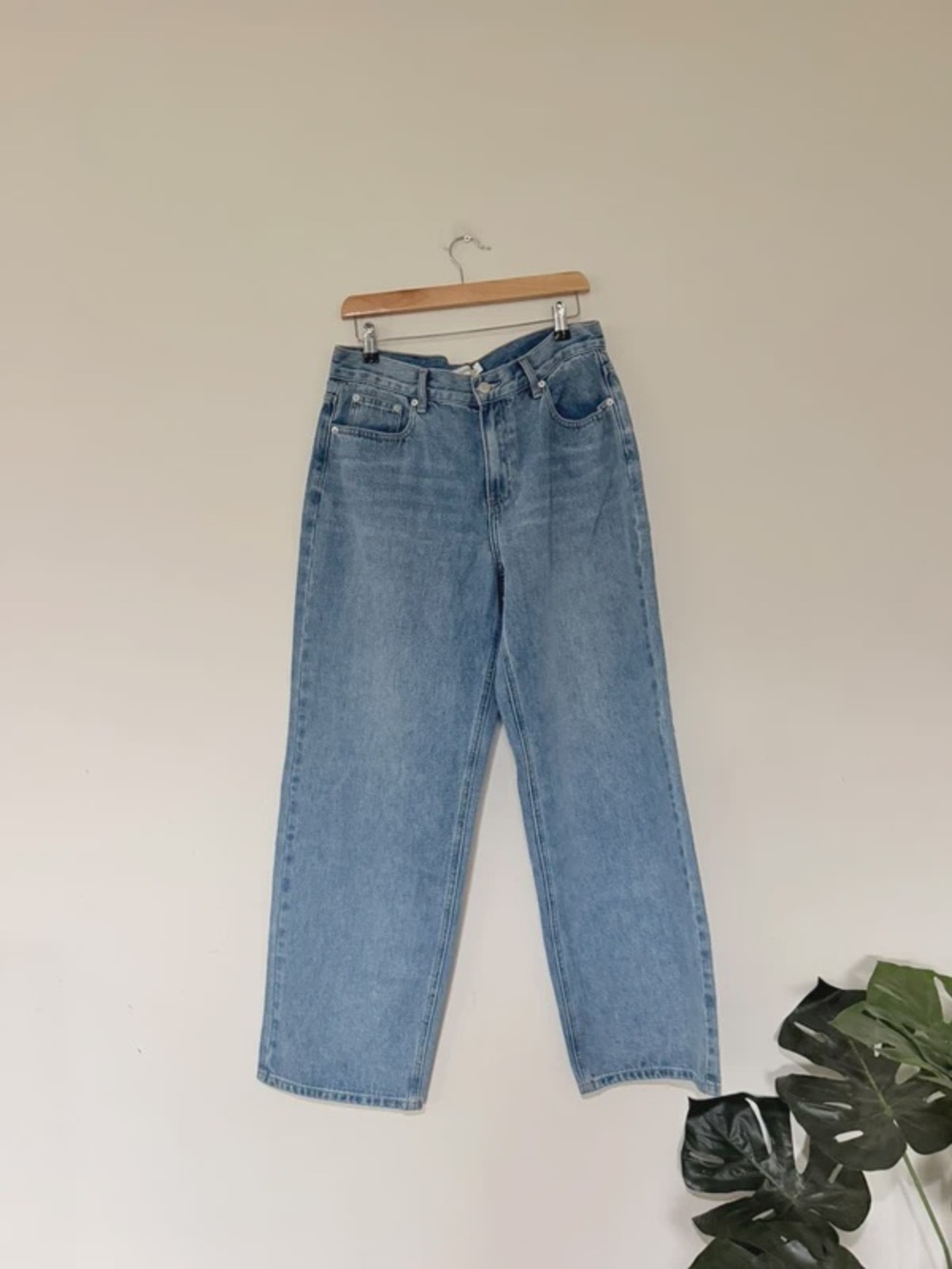 Glassons Mid Wash Straight Leg Jeans